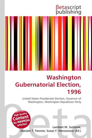 Washington Gubernatorial Election, 1996
