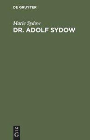 Dr. Adolf Sydow