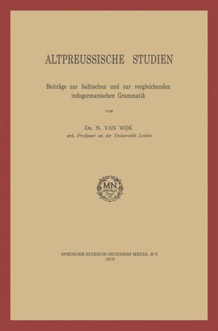Altpreussische Studien