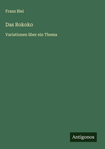 Das Rokoko