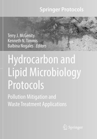 Hydrocarbon and Lipid Microbiology Protocols