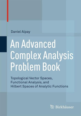 An Advanced Complex Analysis Problem Book