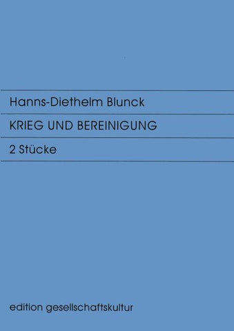 Krieg und Bereinigung