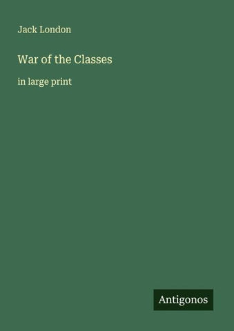 War of the Classes