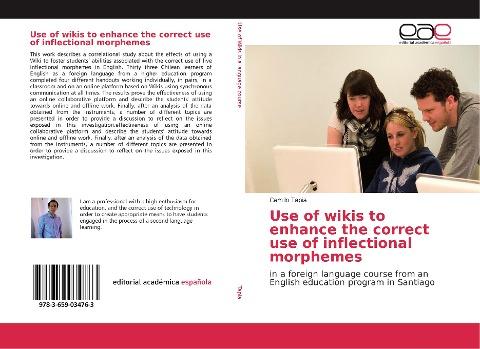 Use of wikis to enhance the correct use of inflectional morphemes