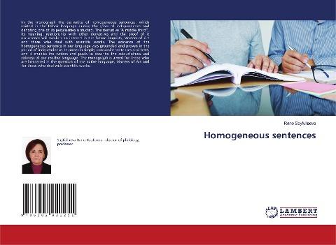Homogeneous sentences