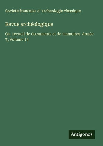 Revue archéologique