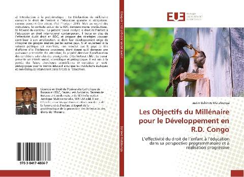 Les Objectifs du Millénaire pour le Développement en R.D. Congo