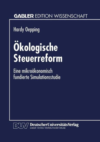 Ökologische Steuerreform
