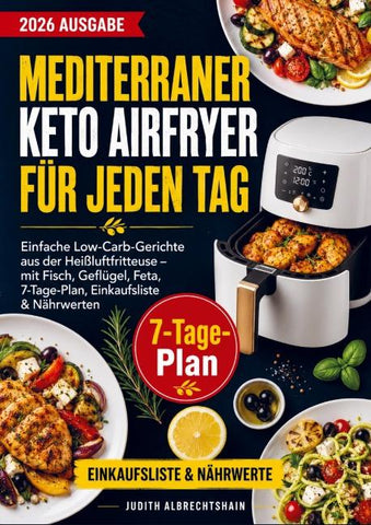 Mediterraner Keto Airfryer für jeden Tag