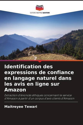Identification des expressions de confiance en langage naturel dans les avis en ligne sur Amazon