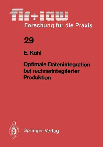 Optimale Datenintegration bei rechnerintegrierter Produktion