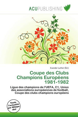 Coupe des Clubs Champions Européens 1981-1982
