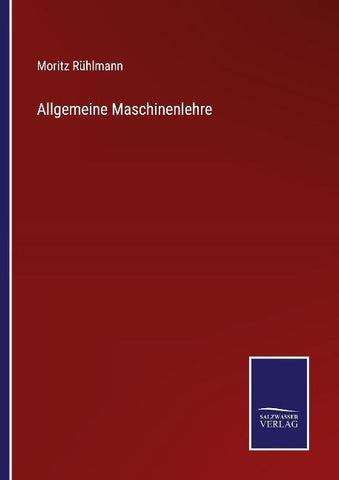 Allgemeine Maschinenlehre
