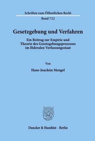 Gesetzgebung und Verfahren.