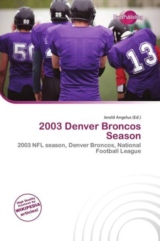 2003 Denver Broncos Season