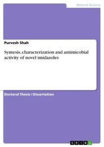 Syntesis, characterization and antimicobial activity of novel imidazoles