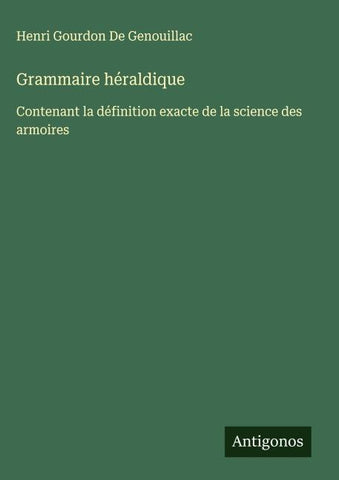 Grammaire héraldique