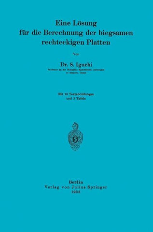Eine Lösung für die Berechnung der biegsamen rechteckigen Platten