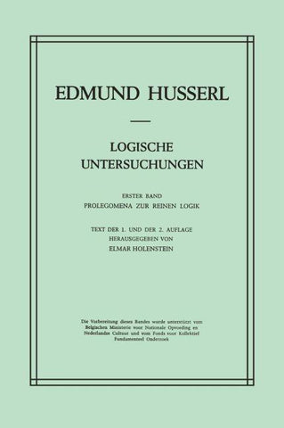 Logische Untersuchungen