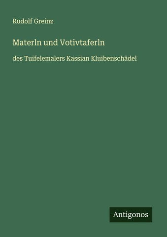 Materln und Votivtaferln