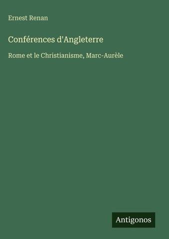 Conférences d'Angleterre