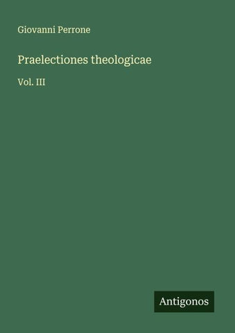 Praelectiones theologicae
