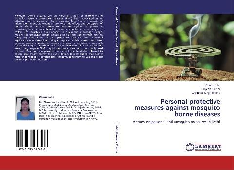 Personal protective measures against mosquito borne diseases
