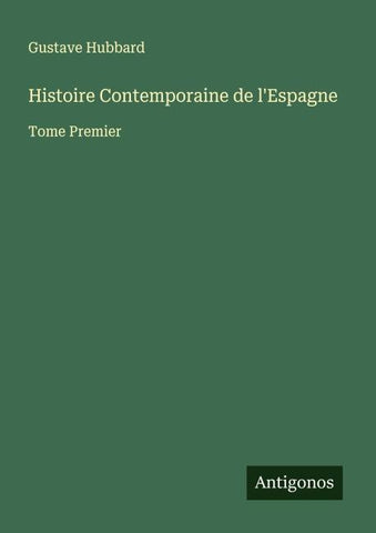 Histoire Contemporaine de l'Espagne