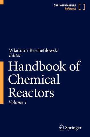 Handbook of Chemical Reactors