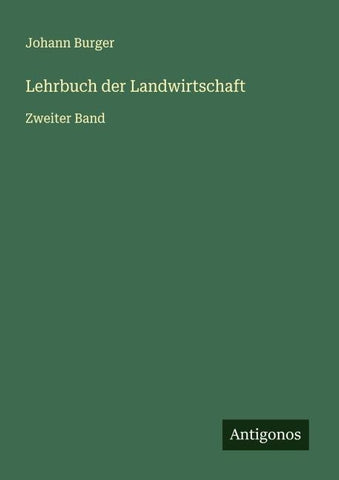 Lehrbuch der Landwirtschaft