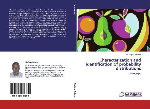 Characterization and identification of probability distributions