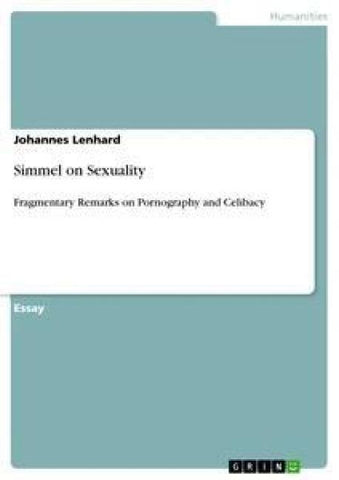 Simmel on Sexuality