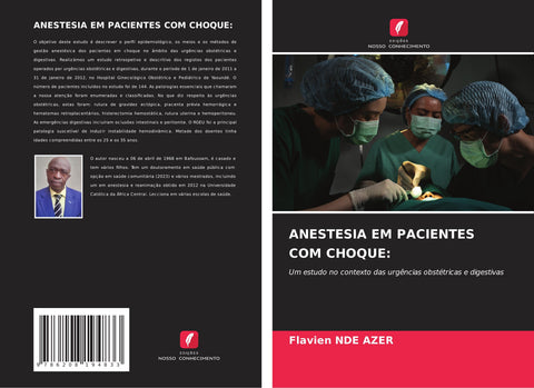 ANESTESIA EM PACIENTES COM CHOQUE: