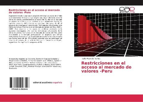 Restricciones en el acceso al mercado de valores -Peru