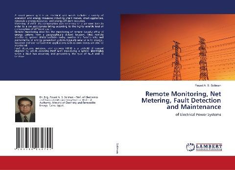 Remote Monitoring, Net Metering, Fault Detection and Maintenance