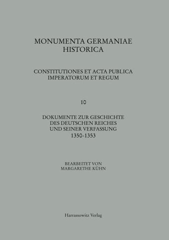 Constitutiones et acta publica imperatorum et regum (1350-1353)