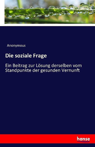 Die soziale Frage