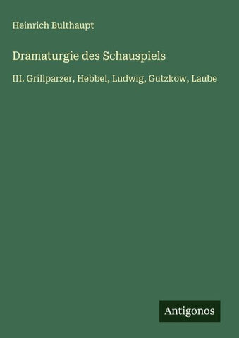 Dramaturgie des Schauspiels