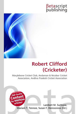 Robert Clifford (Cricketer)