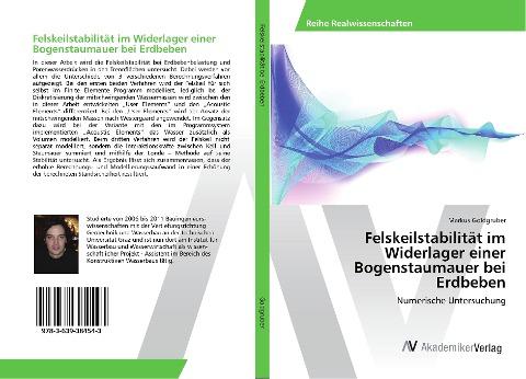 Felskeilstabilität im Widerlager einer Bogenstaumauer bei Erdbeben