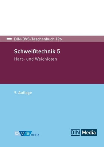 DIN-DVS-Taschenbuch 196