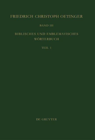 Biblisches und emblematisches Wörterbuch