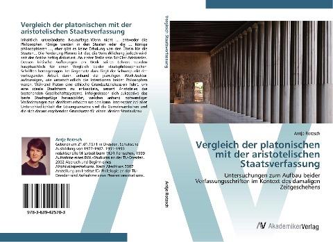 Vergleich der platonischen mit der aristotelischen Staatsverfassung