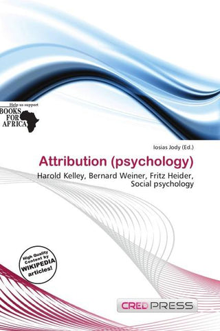 Attribution (psychology)