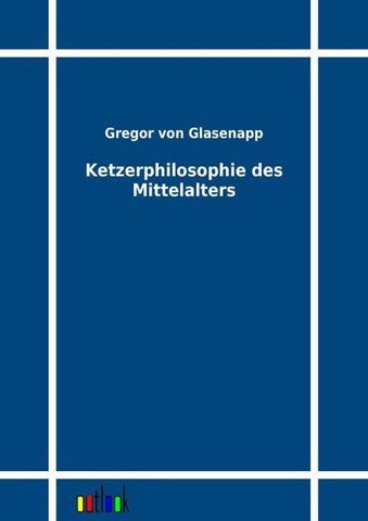 Ketzerphilosophie des Mittelalters