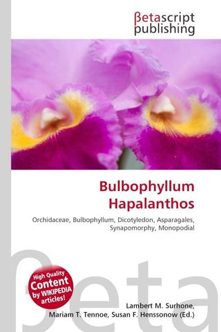 Bulbophyllum Hapalanthos
