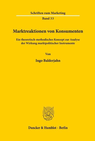 Marktreaktionen von Konsumenten.