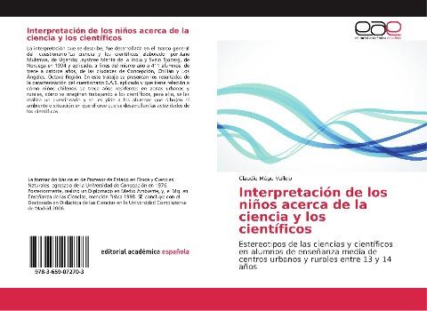 Interpretación de los niños acerca de la ciencia y los científicos