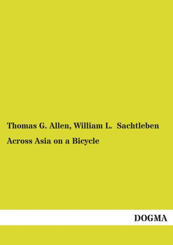 Across Asia on a Bicycle